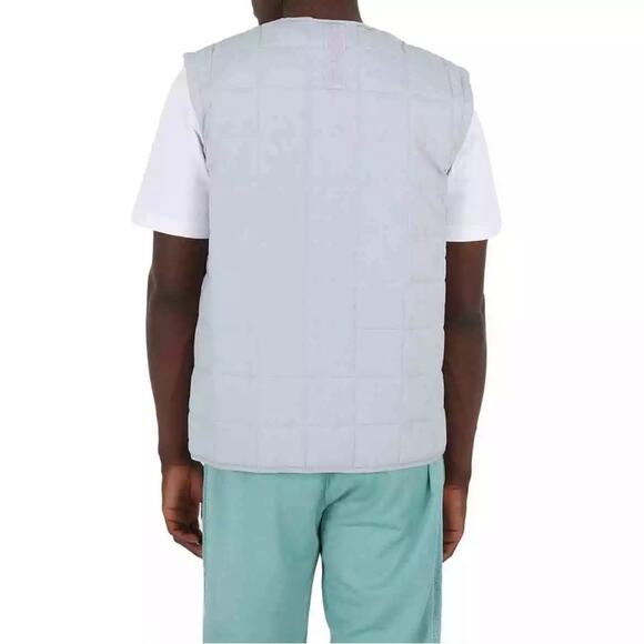 Rains Silver Gray Quilted Liner Vest XL Waterproof Rainproof Jacket Puffer Pad - Picture 5 of 16